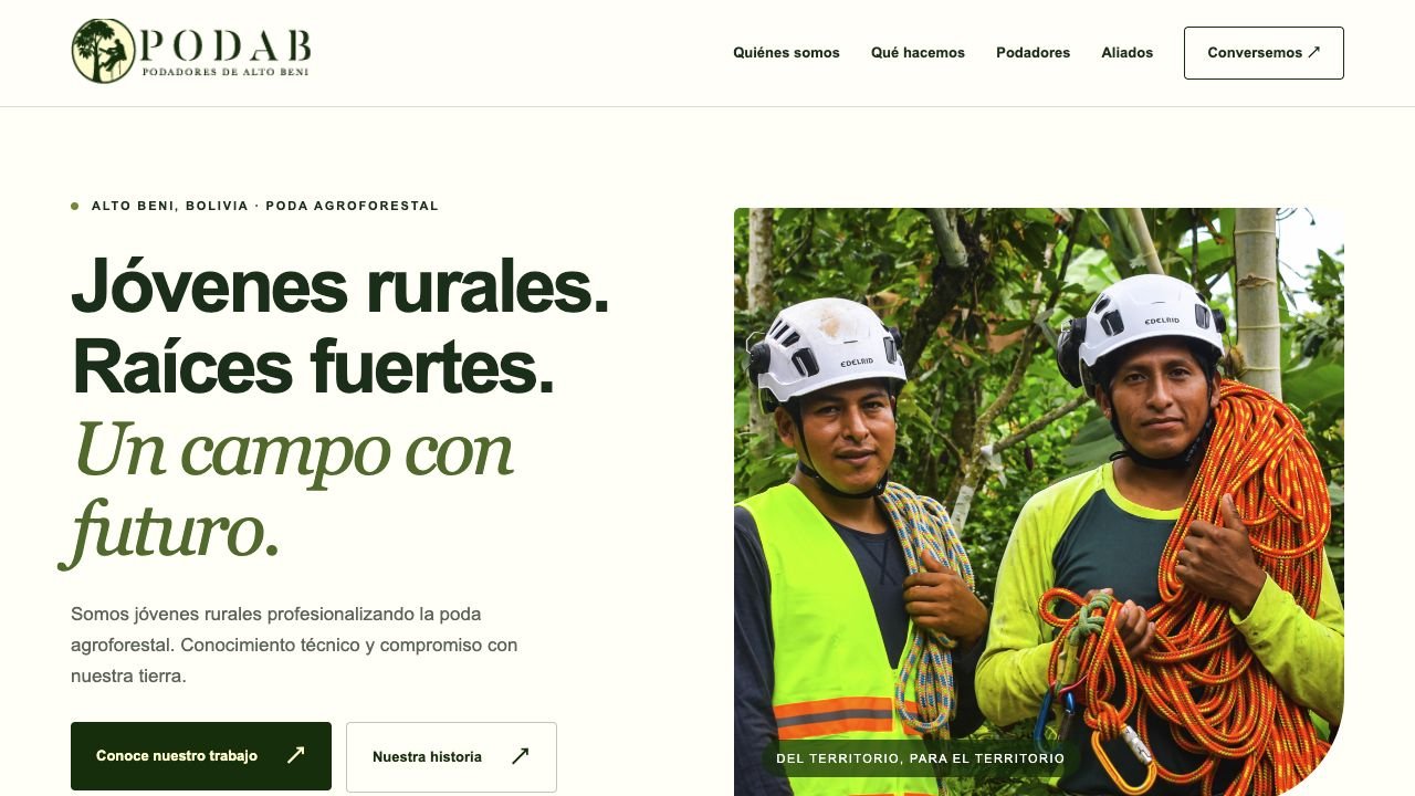 PODAB · Portada