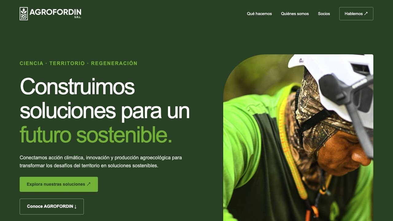 Agrofordin · Portada
